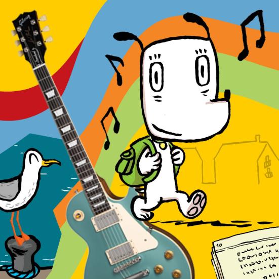 Hunden Ib: forfattermøde og koncert. 21.2.2026