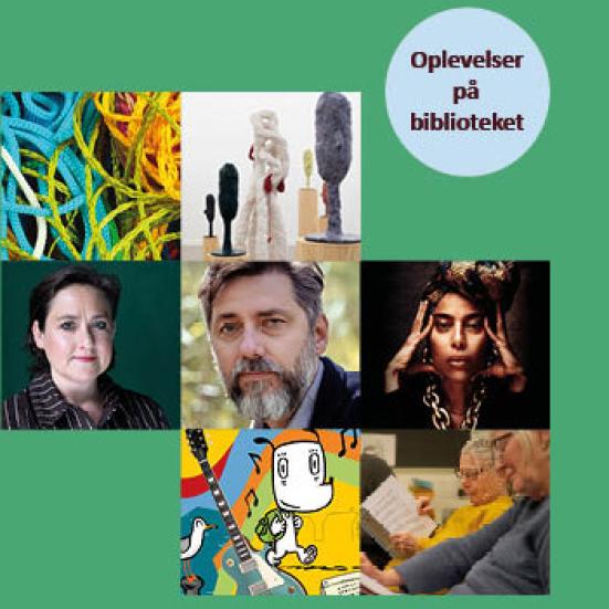 Så er bibliotekets arrangements-program for foråret 2026 parat!