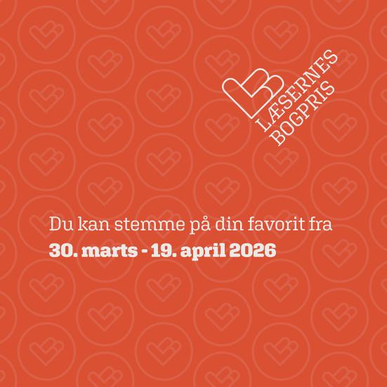Læsernes bogpris 2026 - de nominerede er nu klar