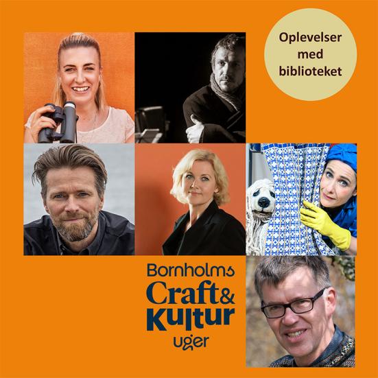 Efteråret på Bornholms Folkebiblioteker 2026 - for børn og voksne