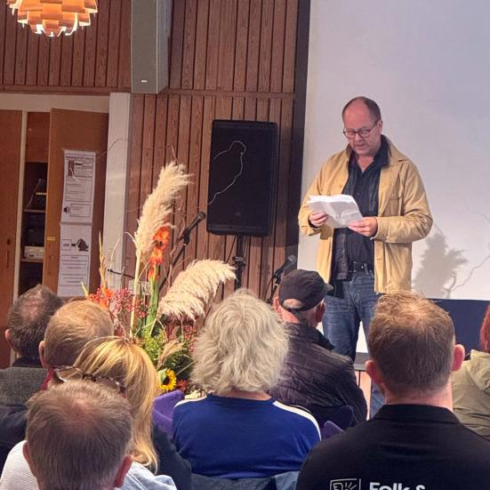 Mads Wolff talte på Beredskabsdagens scene d. 17. oktober 2026