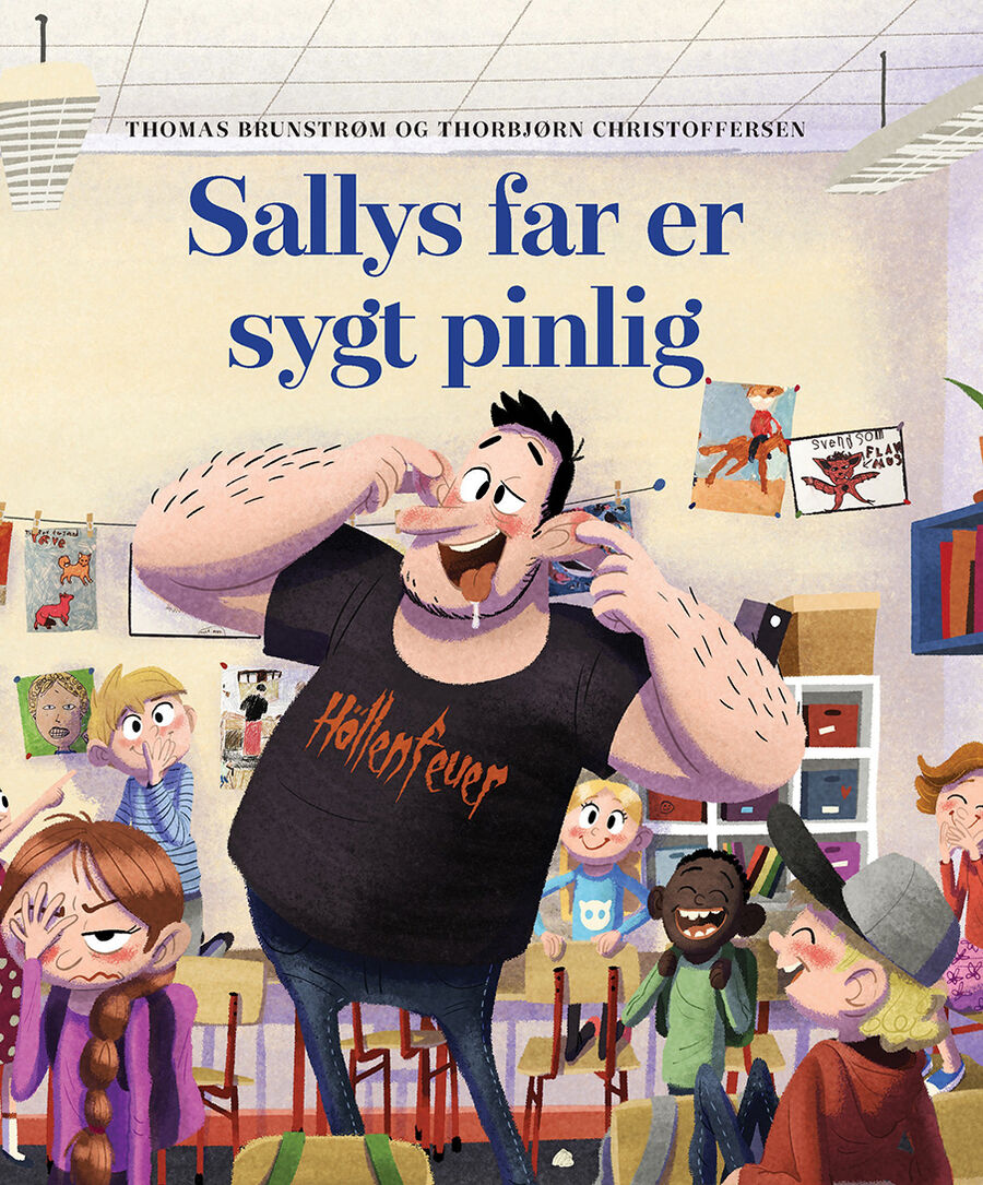 Mød Sallys far! Forfatter Thomas Brunstrøm fortæller om sallys Far på Rønne Bibliotek onsdag d. 23. september kl. 14.30-15.30