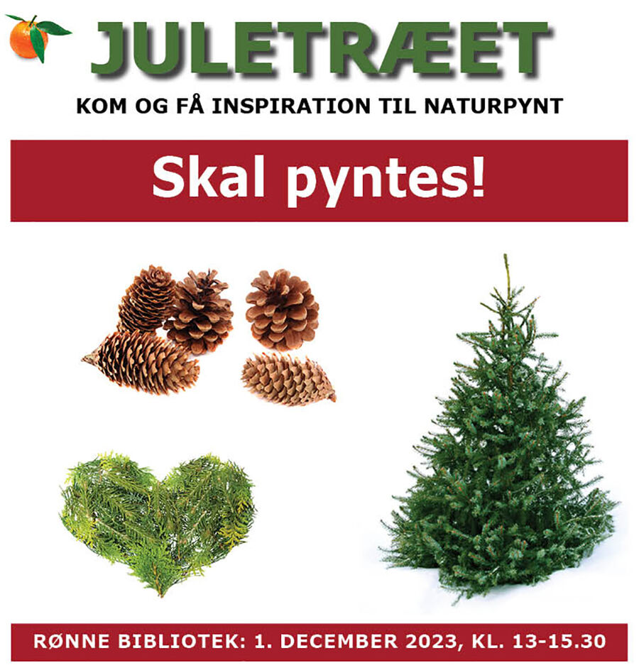 Juletræet skal pyntes - og du kan være med!