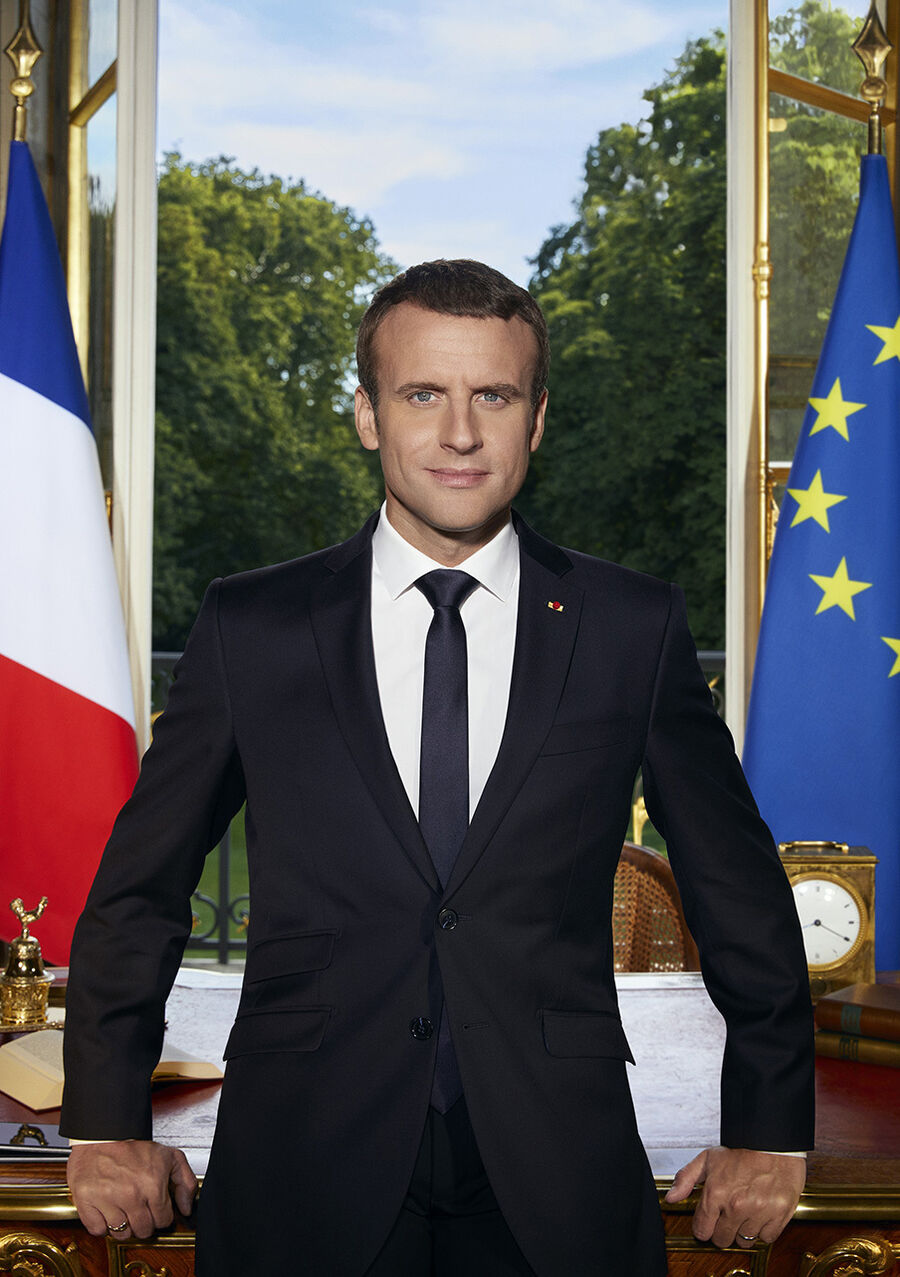 Emmanuel Macron møder danske studerende, livestream fra Den Sorte Diamant, 28.8.18