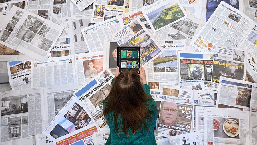 Aviser og internationale medier: Pressreader - alt i én app