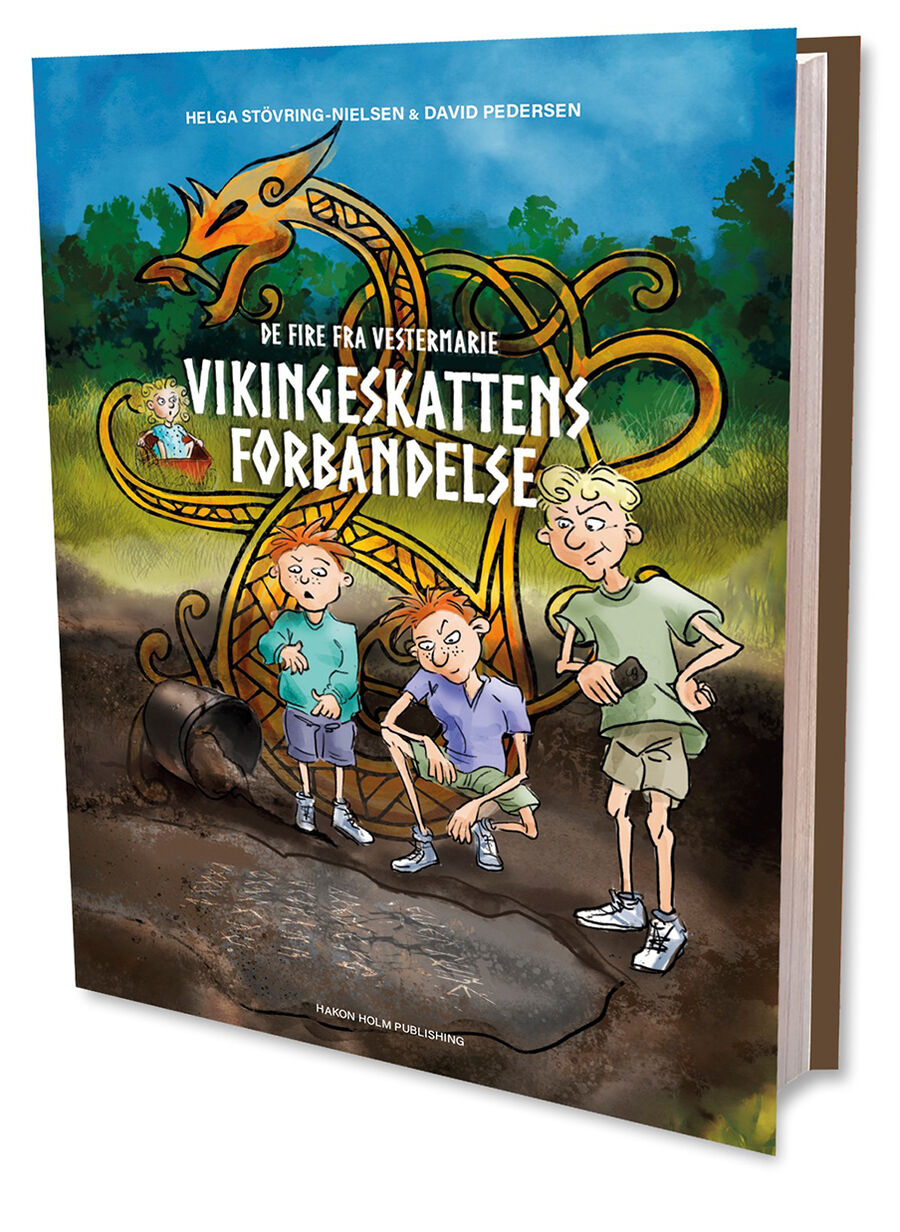 Vikingeskattens forbandelse: Vi udstiller de flotte illustrationer