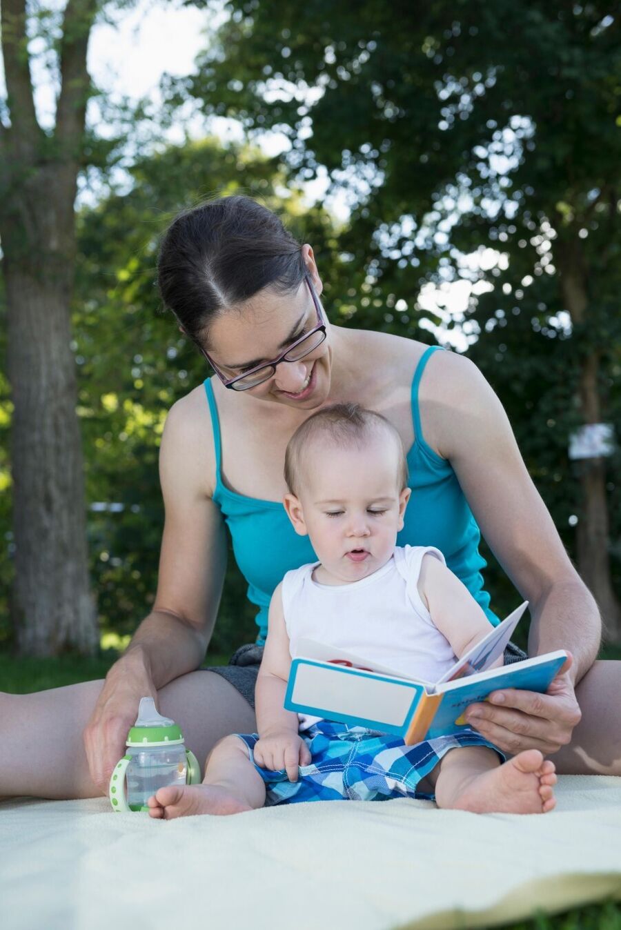 Jo før du begynder læsningen med dit barn jo bedre
