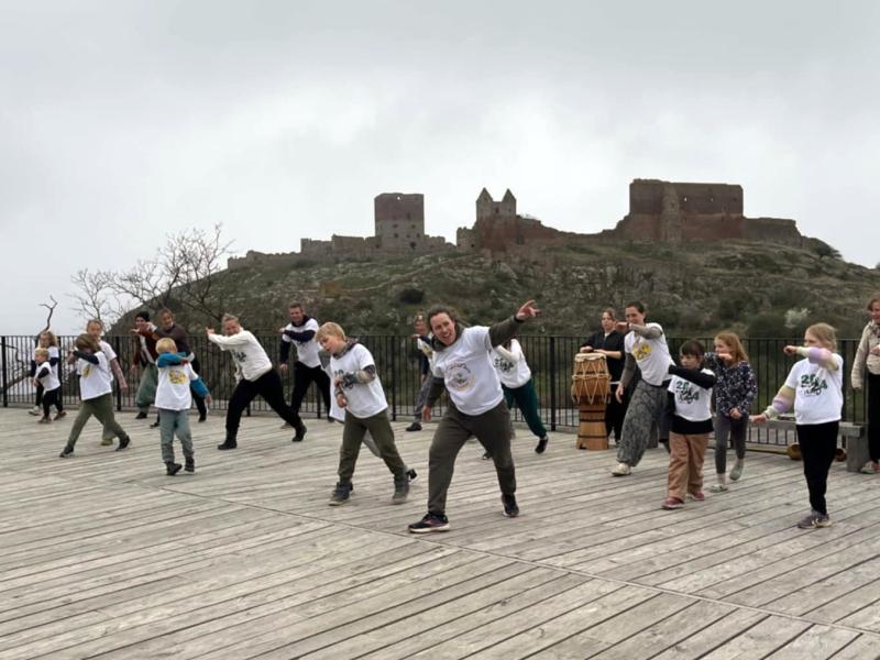 Kom og oplev den afro-brasilienske kampdans capoeira på Rønne Bibliotek.
