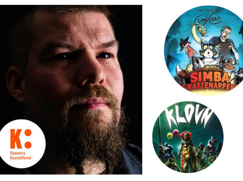 Forfattermøde for børn: Mød gysermesteren Michael Kamp