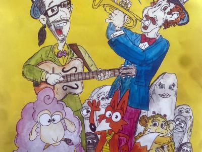 Børnekoncert med Franz Bomberg og Andreas Ugorskij d. 22. maj 2025