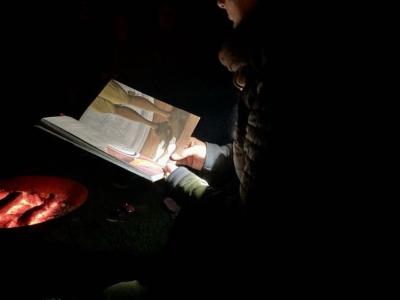 Nat i naturen: Vi læser højt ved Hammershus d. 6.9.