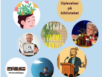 Bibliotekets arrangementsprogram efterår 2025