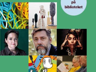 Så er bibliotekets arrangements-program for foråret 2026 parat!