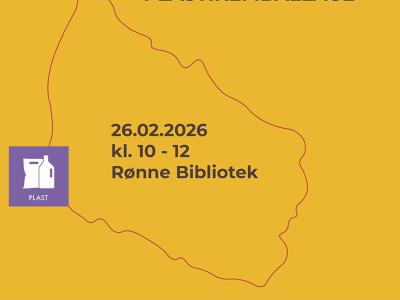 Plastikworkshop d. 26.2.2026 på Rønne Bibliotek