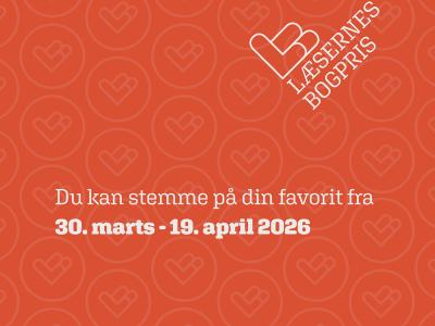 Læsernes bogpris 2026 - de nominerede er nu klar