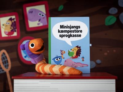 Bamse, Børste og Orm er flyttet ind på Rønne Bibliotek