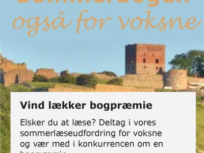 Sommerbogen - også for voksne! Lækre bogpræmier