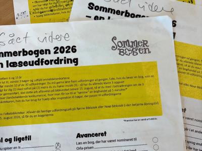 Sommerbogen er slut for denne gang