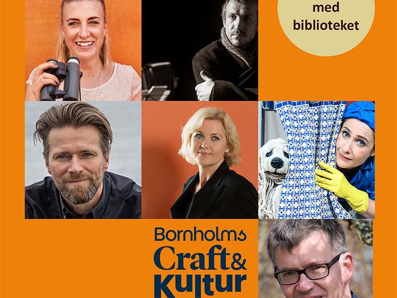 Efteråret på Bornholms Folkebiblioteker 2026 - for børn og voksne