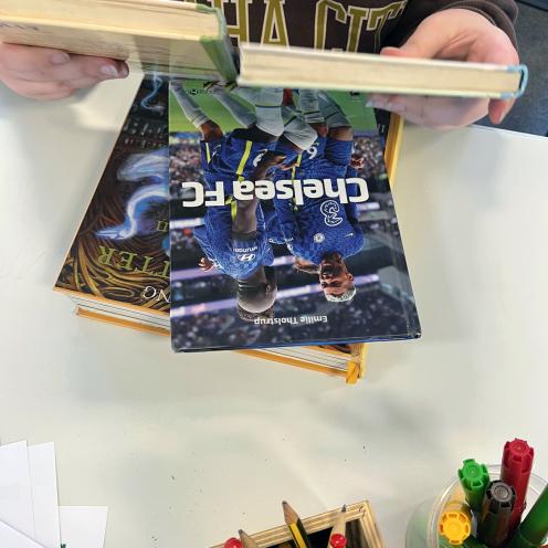 Projekt ’Læseglæde på Paradisbakken’ er i fuld gang.