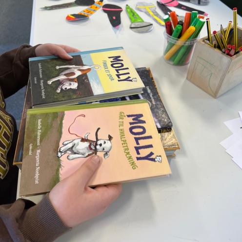 Projekt ’Læseglæde på Paradisbakken’ er i fuld gang.