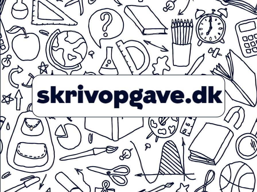 Skrivopgave.dk: Støtteværktøj primært målrettet ungdomsuddannelserne men også overbygningen i folkeskolen.