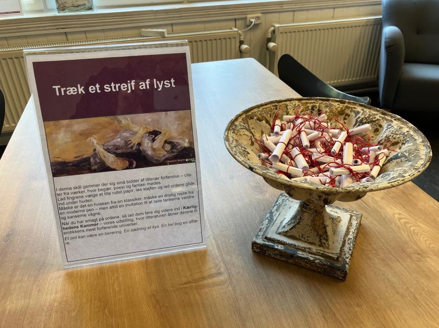 Oplev kærlighedens kammer på Gudhjem Bibliotek