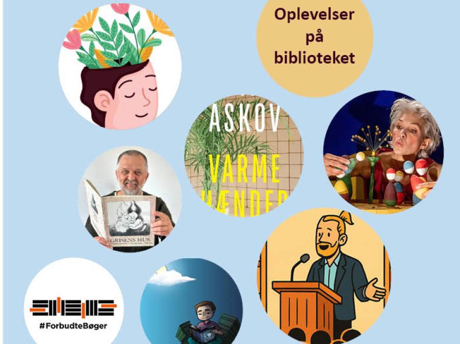 Bibliotekets arrangementsprogram efterår 2025
