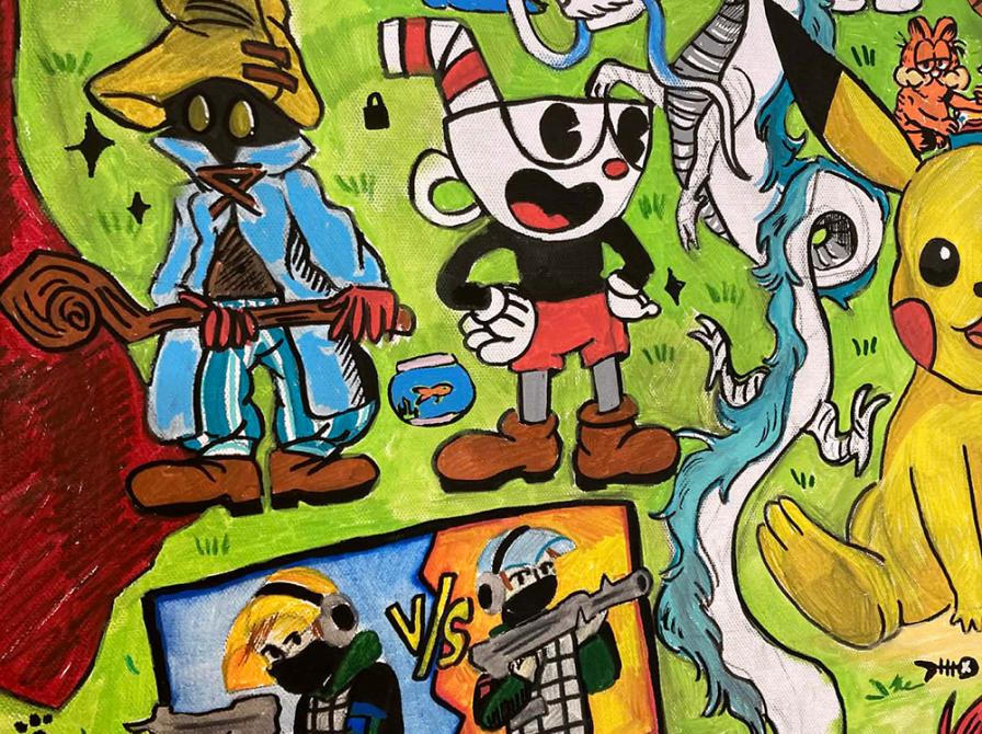 Tagaskolens studerende udstiller i februar og marts 2026