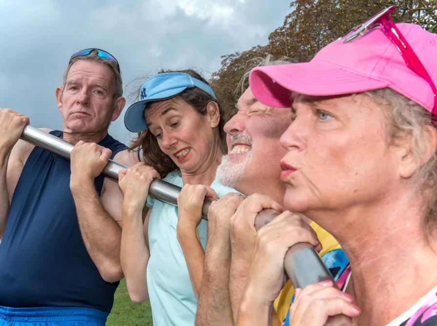 Gadeteaterfestival: Dansk Rakkerpak er tilbage med forestillingen ’Han, Hun og Fitness’ d. 24. juli (foto: Søren Kløft)
