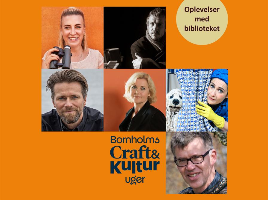 Efteråret på Bornholms Folkebiblioteker 2026 - for børn og voksne