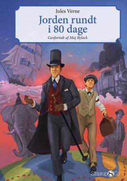 Jules Verne: Jorden rundt i 80 dage (Ved Maj Bylock, ill. Christian Guldager)